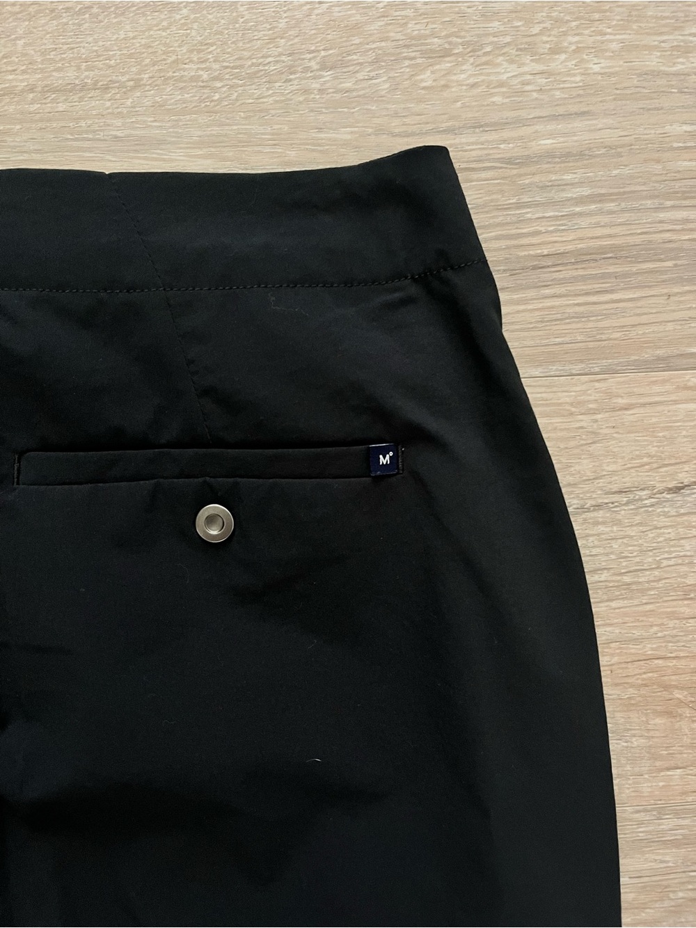 Ministry of Supply Women’s Dark Blue Grey Straight Leg Capri Trouers - Size 4 - Picture 6 of 6